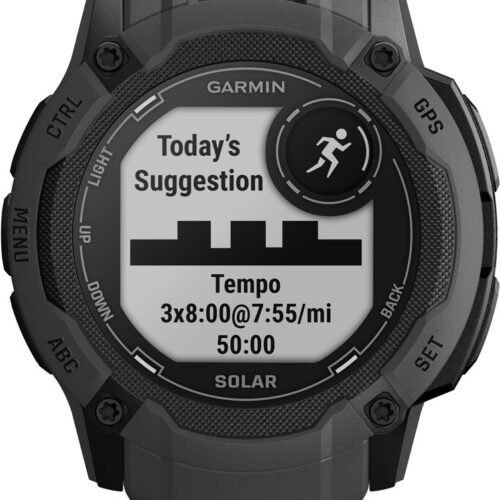 Garmin Instinct® 2X Solar – GPS Multisport Smartwatch